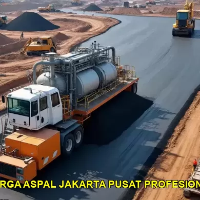 Menganalisa Fluktuasi Harga Aspal di Jakarta Pusat untuk Proyek Anda
